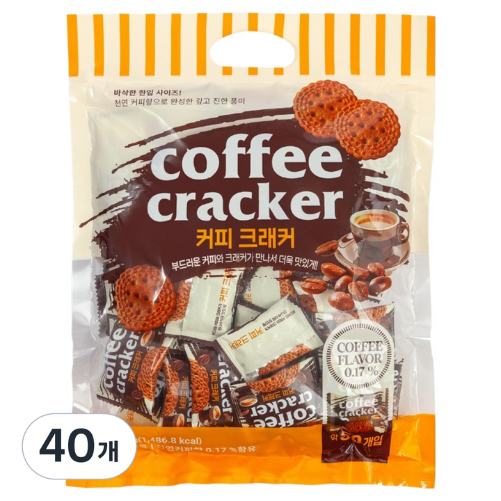 커피 크래커 50p, 280g, 40개