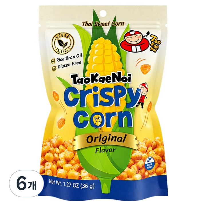 타오케노이 크리스피콘 오리지널, 36g, 6개