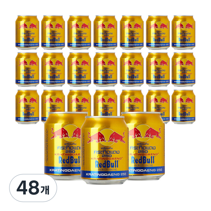 끄래딩댕 레드불 에너지드링크, 48개, 250ml