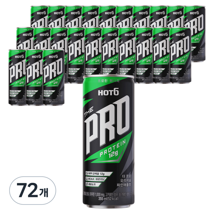 핫식스 더프로 오리지널 파인애플향, 355ml, 72개