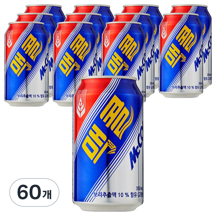 맥콜, 350ml, 60개
