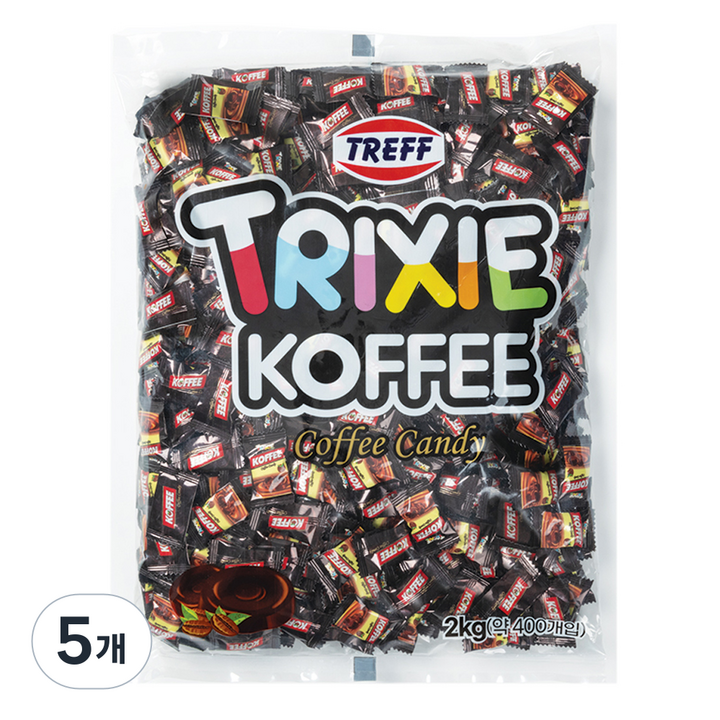 TRIXIE 커피 캔디, 2kg, 5개