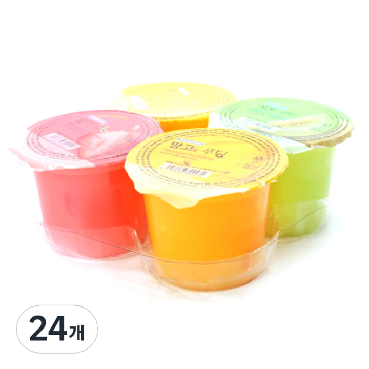 [똠얌] 푸딩, 130g, 24개