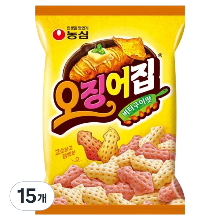 오징어집, 78g, 15개