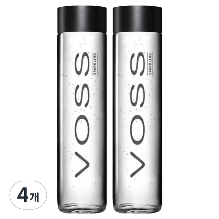 보스워터 스파클링 탄산수, 4개, 800ml