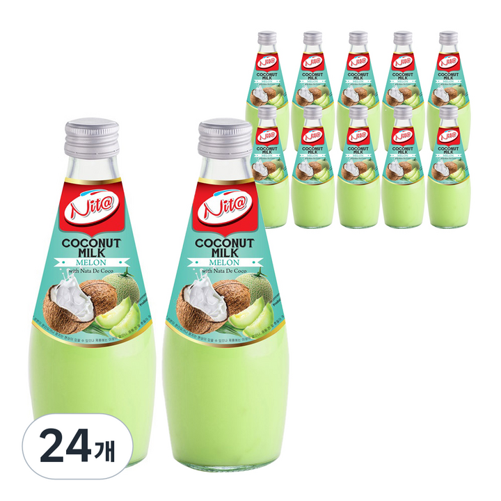 니타 코코넛밀크 멜론맛, 24개, 290ml