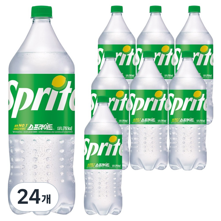 스프라이트 사이다, 1.8L, 24개