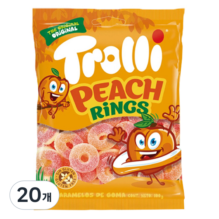 트롤리 피치링스, 100g, 20개