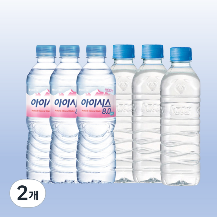 아이시스 8.0 생수, 500ml, 40개