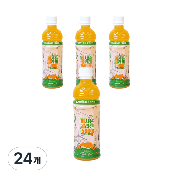 제주 마시는 콜라겐 마콜 5000, 340ml, 24개