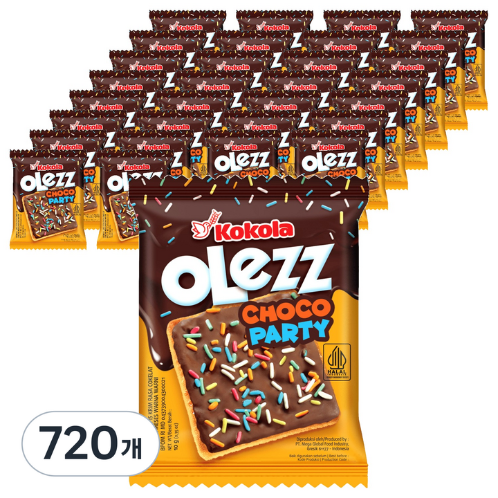 코코라 올레즈 초코 파티 크래커, 720개, 10g