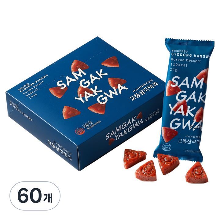 교동한과 삼각약과, 24g, 60개
