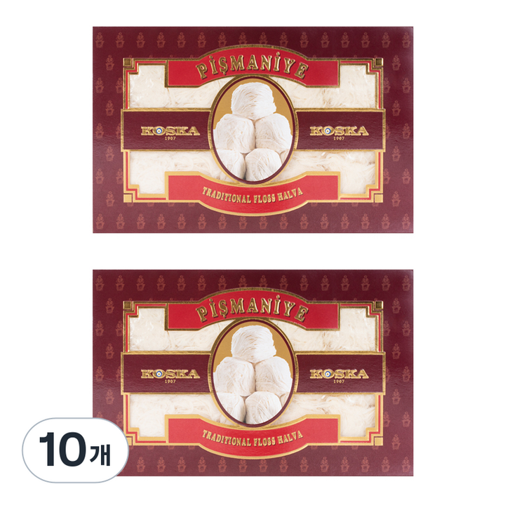 코스카 피스마니에 솜사탕 플레인, 250g, 10개