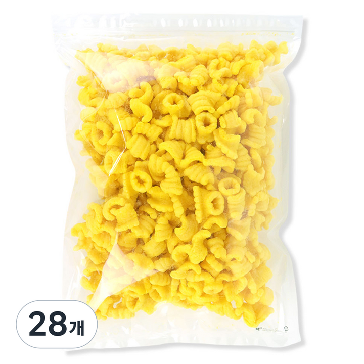 우리가스토리 개나리콘 뻥튀기, 350g, 28개