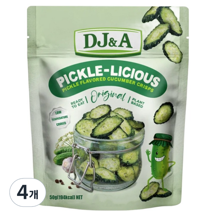 디제이앤에이 피클리셔스, 50g, 4개