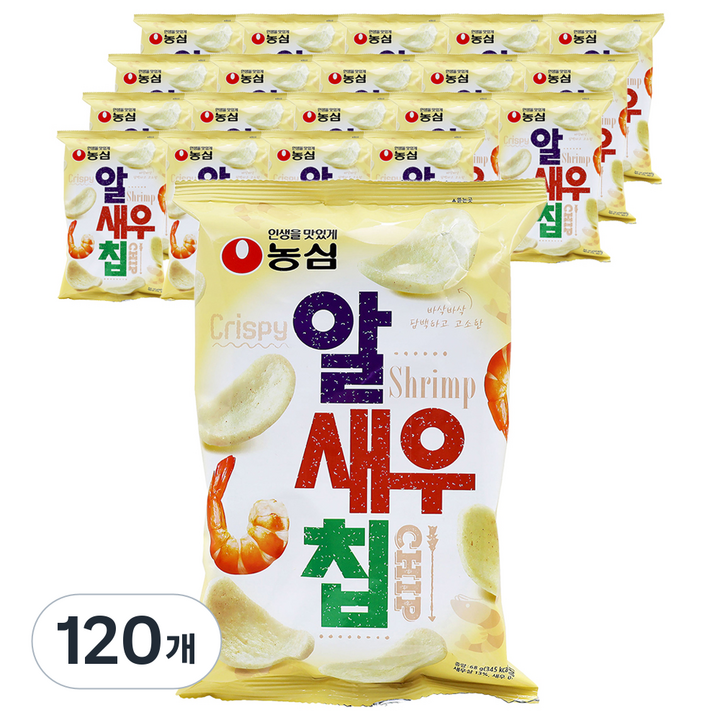 알새우칩, 68g, 120개