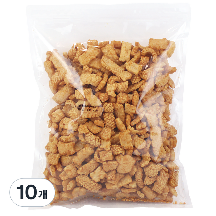 우리가스토리 오징어 맛칩, 400g, 10개
