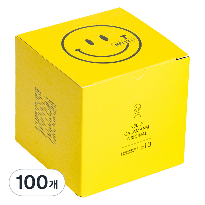 NELLY 깔라만시 오리지널, 30g, 100개