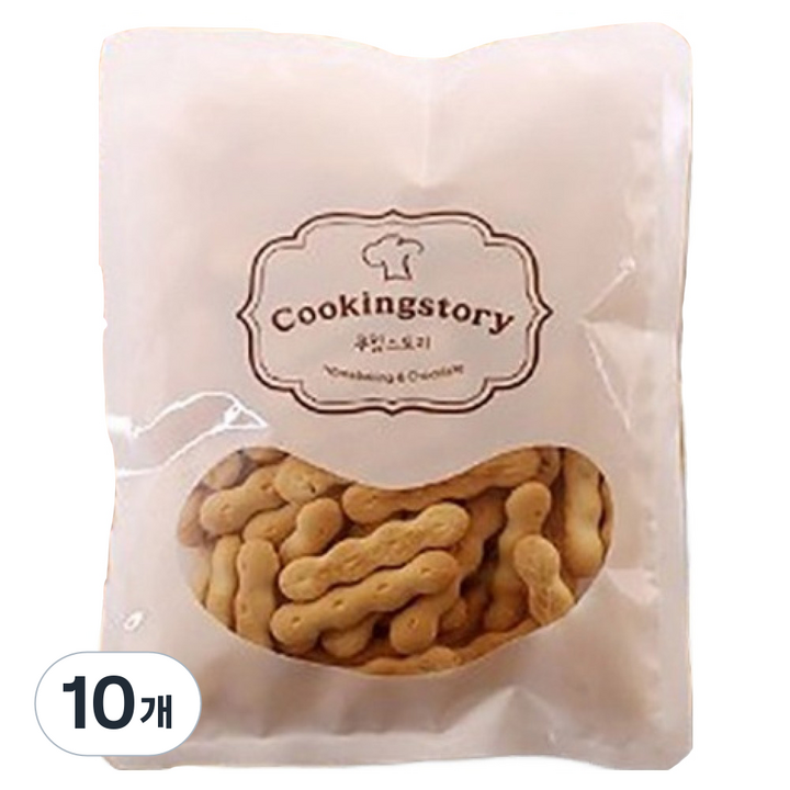 쿠킹스토리 핑거스틱 과자, 100g, 10개