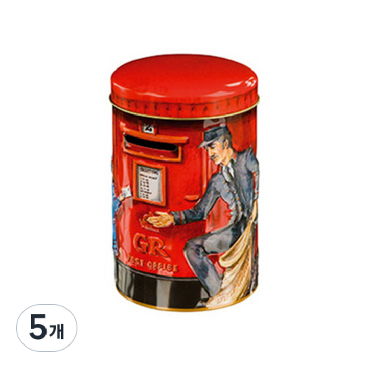 처칠캔디 포스트 박스 캐러멜, 200g, 5개