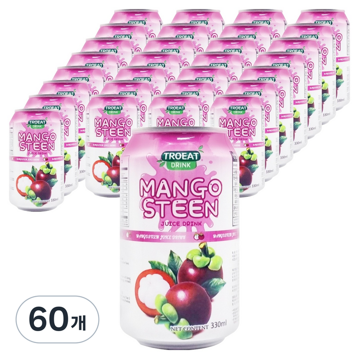 트로잇 망고스틴 음료, 60개, 330ml