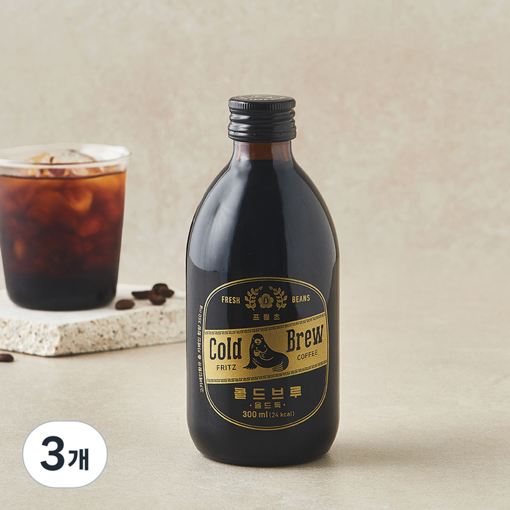 프릳츠 콜드브루 올드독, 3개, 300ml