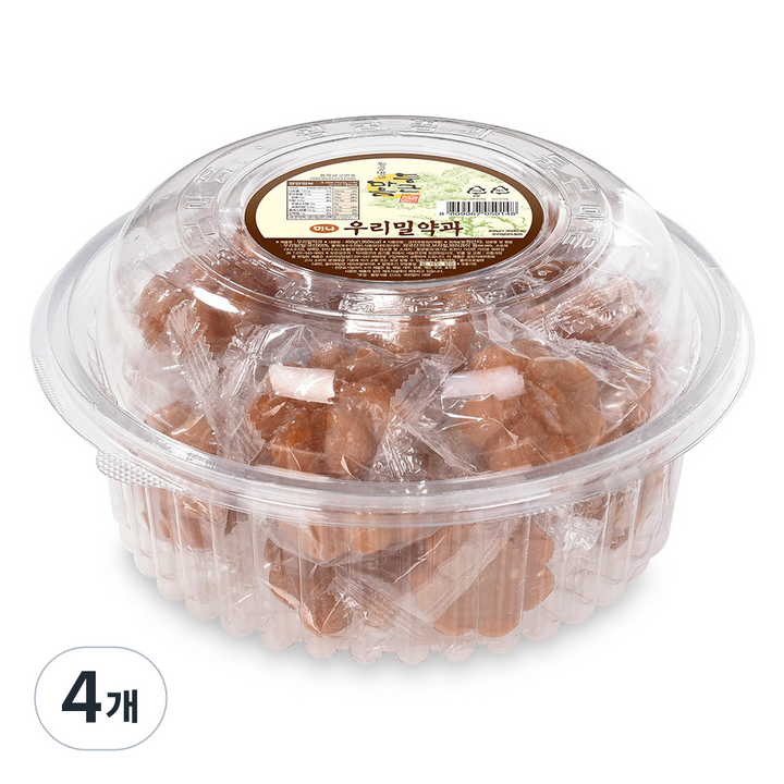왕궁병과 둥근마음 미니우리밀약과 15p, 450g, 4개