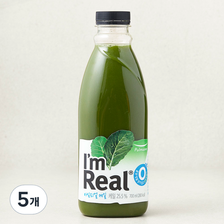 풀무원 아임리얼케일 주스, 700ml, 5개