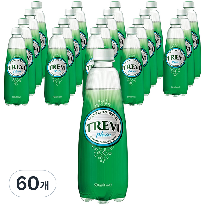 트레비 플레인 페트, 500ml, 60개
