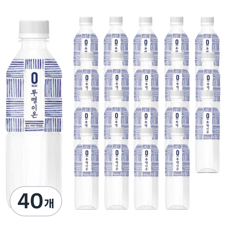 동원 투명이온, 350ml, 40개