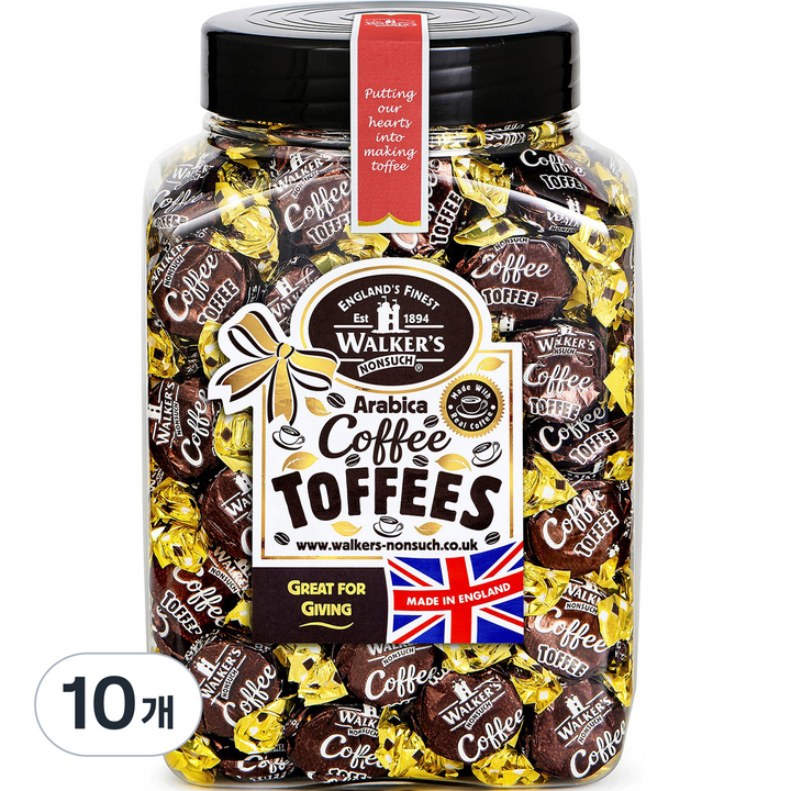 워커스논서치 아라비카 커피 토피스, 1.25kg, 10개