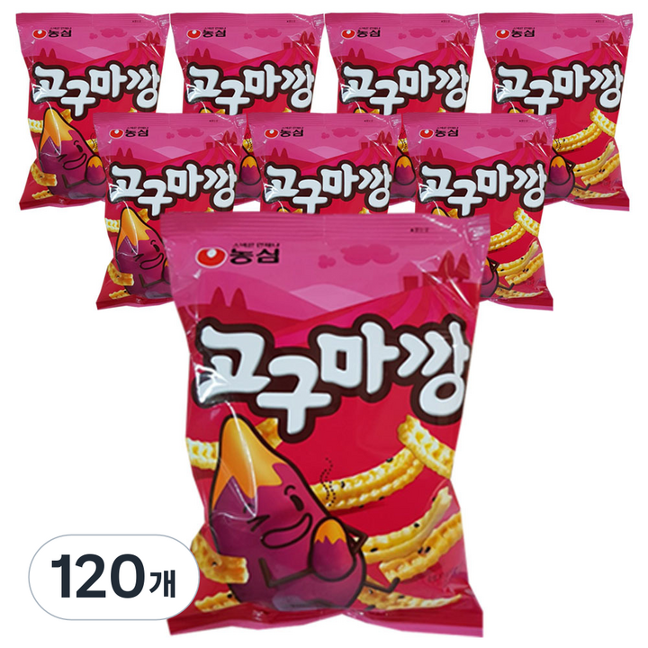 고구마깡, 83g, 120개