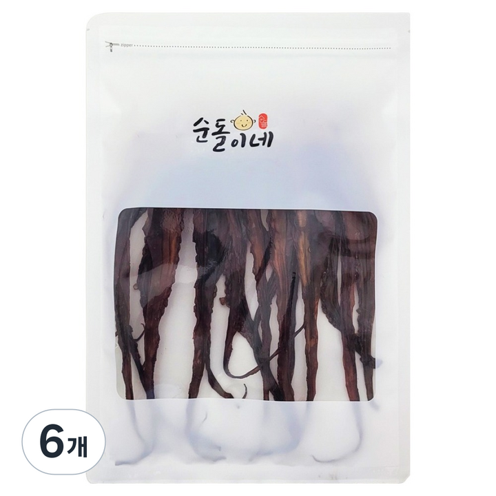 순돌이네 대왕오징어다리 문어발 망족, 6개, 150g