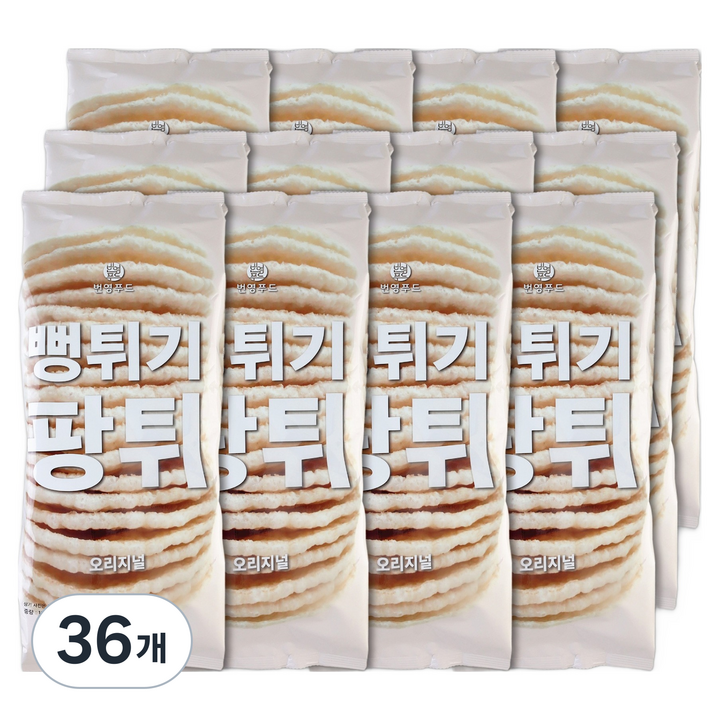 팡튀 오리지널 뻥튀기, 120g, 36개