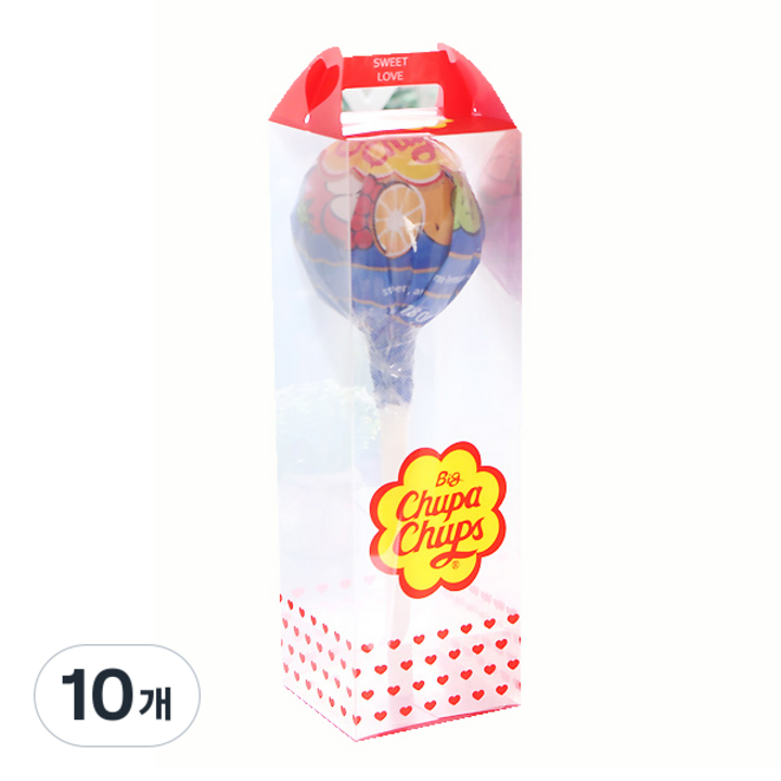 인크리코 왕 츄파춥스 막대사탕 부케 랜덤발송, 630g, 10개