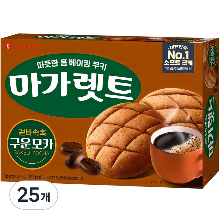 마가렛트 구운모카, 352g, 25개