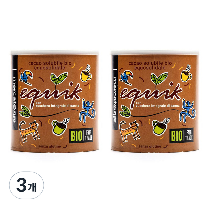 에퀵 유기농 코코아 분말, 300g, 2개입, 3개