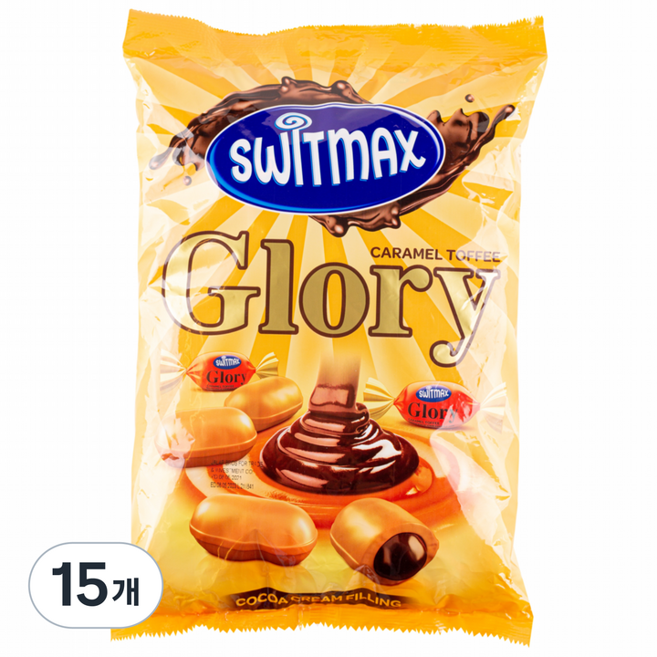 글로리 카라멜 토피 코코아크림, 15개, 1kg