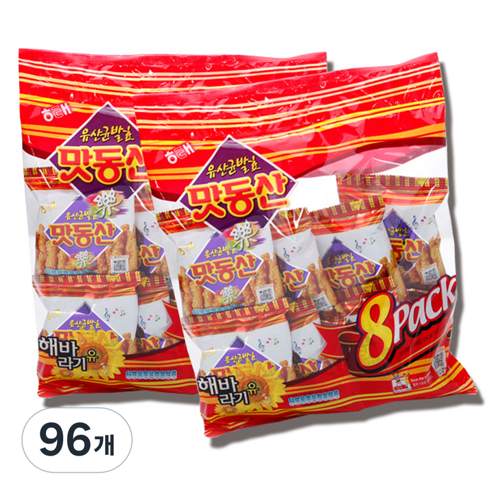 해태제과 맛동산, 38g, 96개