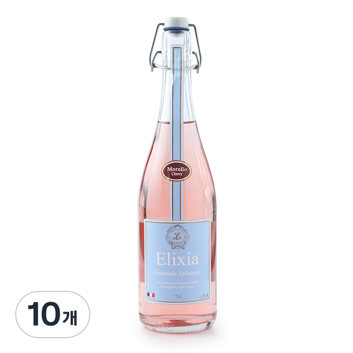 엘릭시아 체리맛 탄산음료, 750ml, 10개