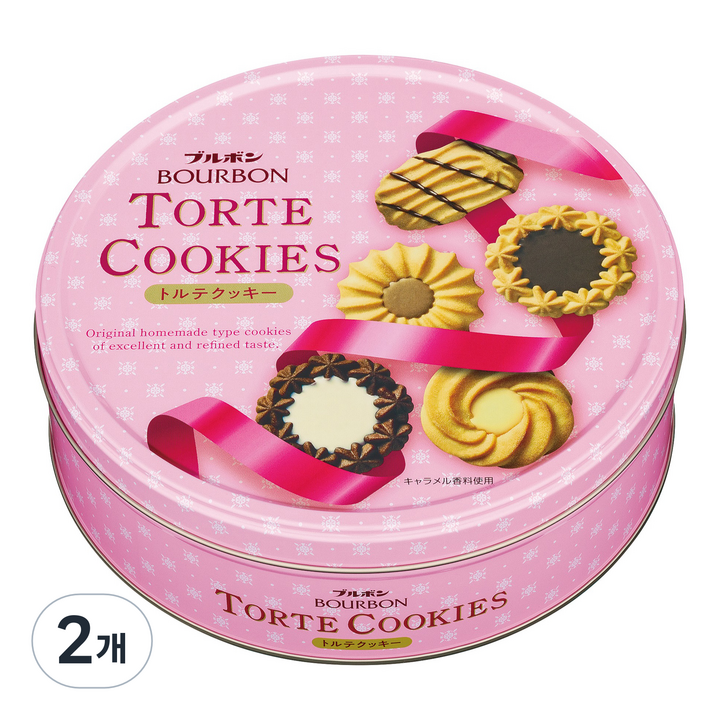 부르봉 토르테 쿠키, 2개, 310g