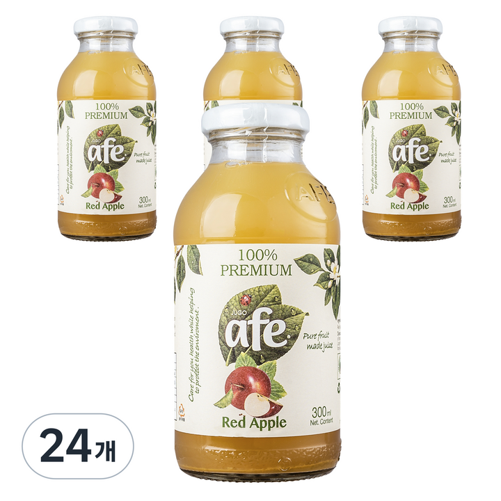 아페주스 사과주스, 300ml, 24개