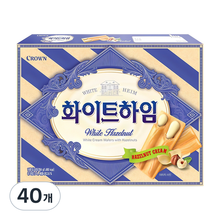 크라운 화이트 하임, 284g, 40개