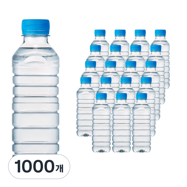 천년수 생수, 330ml, 1000개