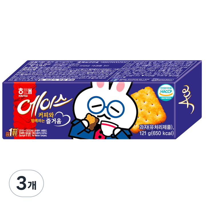 해태 에이스, 121g, 3개