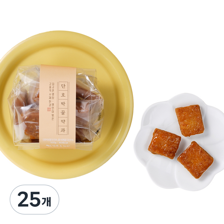 김규흔한과 단호박꿀약과, 100g, 25개