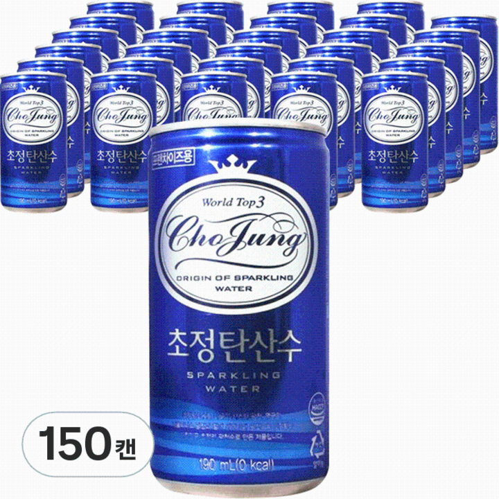 초정탄산수 일화 플레인190ml, 190ml, 150개