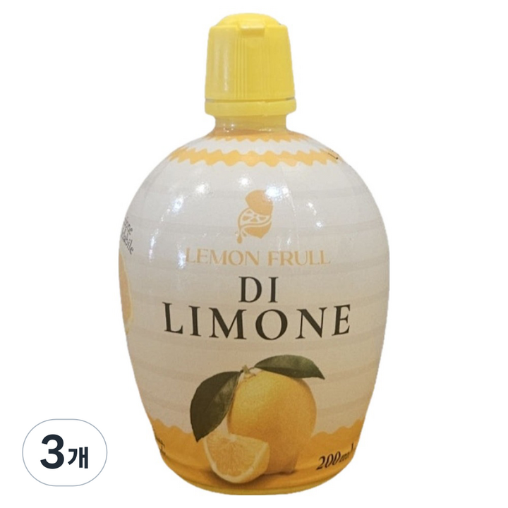 레몬프룰 레몬즙, 200ml, 3개