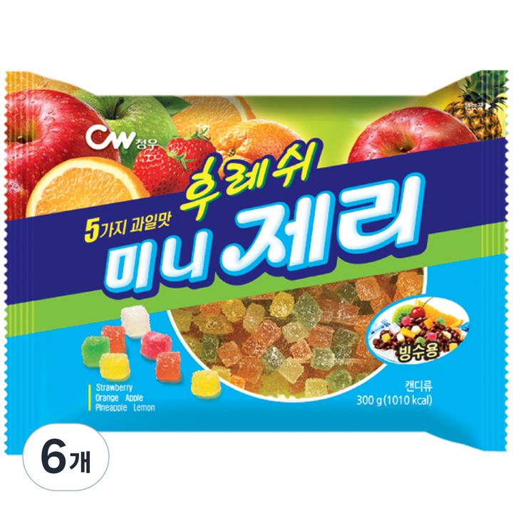 [청우] 후레쉬미니제리 300g, 6개