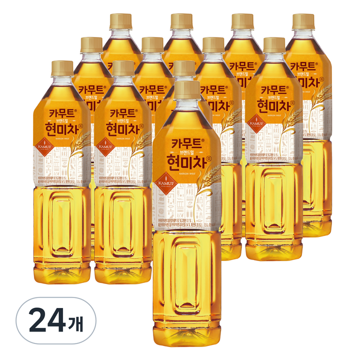 웅진 카무트 현미차, 1.5L, 24개
